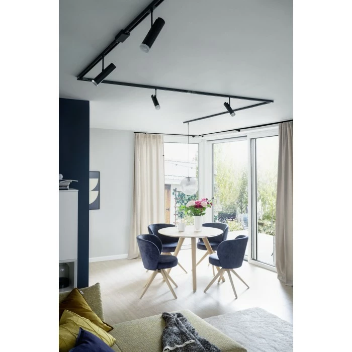 SCHÖNER WOHNEN-Kollektion Deckenspot HV-Track Lina "Stina" LED Schwarz, 1-flammig