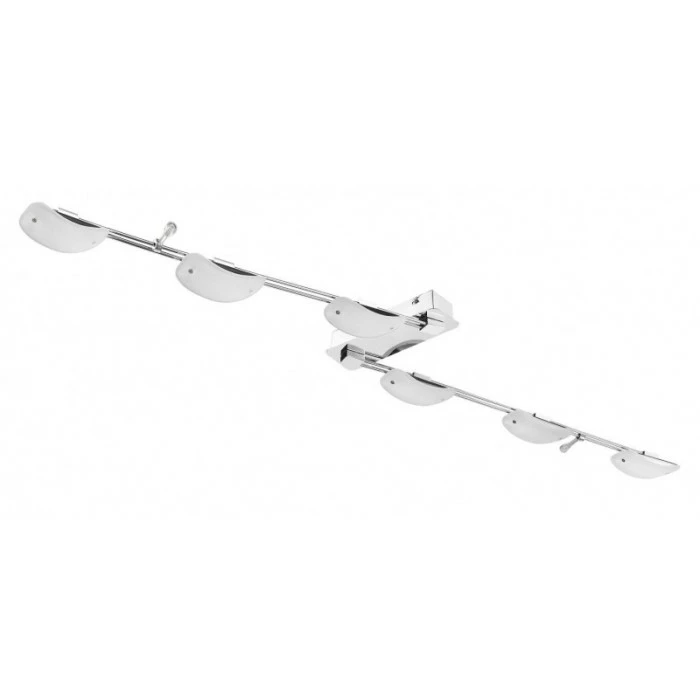 Sorpetaler Leuchten Barca Deckenleuchte LED Chrom, 6-flammig