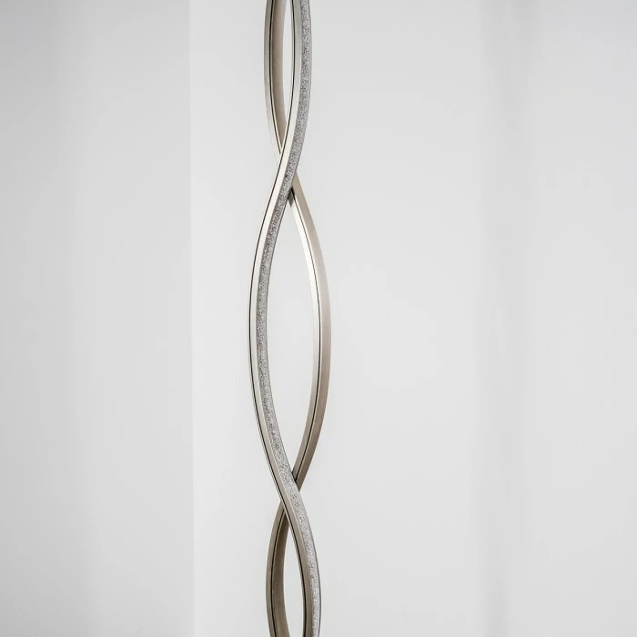 Hofstein Stehleuchte Inbyn LED Nickel-Matt, 1-flammig – Bild 5