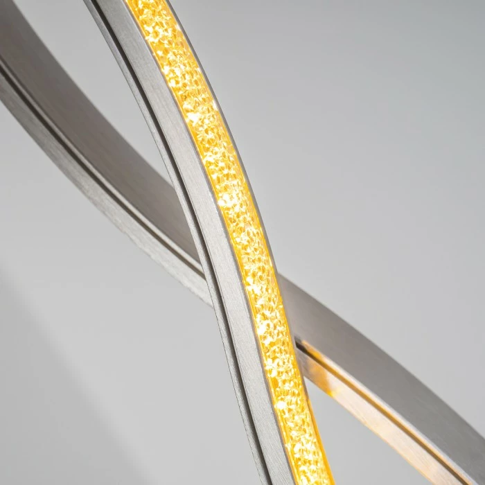 Hofstein Stehleuchte Inbyn LED Nickel-Matt, 1-flammig – Bild 6