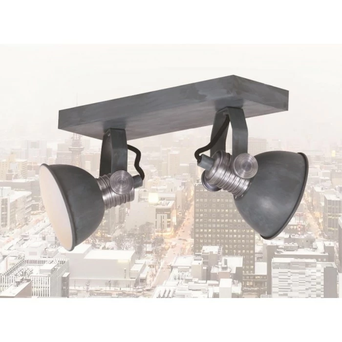 Steinhauer BROOKLY Strahler LED Grau, 2-flammig – Bild 2