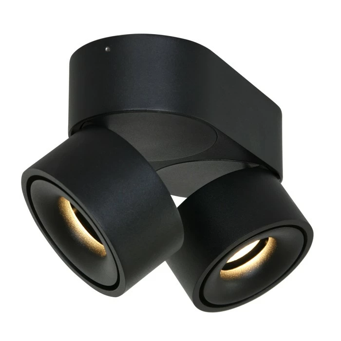 Steinhauer Fez Deckenleuchte LED Schwarz, 2-flammig – Bild 11