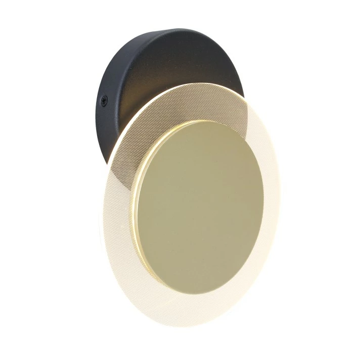 Steinhauer Lido Deckenleuchte LED Schwarz, Gold, 1-flammig – Bild 3