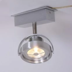 Steinhauer Mexlite Strahler LED Edelstahl, 1-flammig