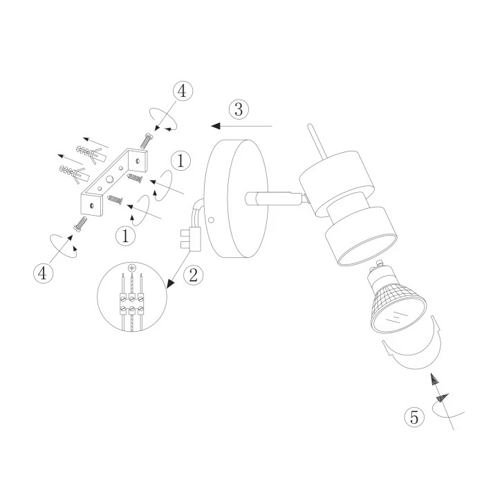 Steinhauer Natasja Deckenleuchte LED Schwarz, 1-flammig – Bild 12