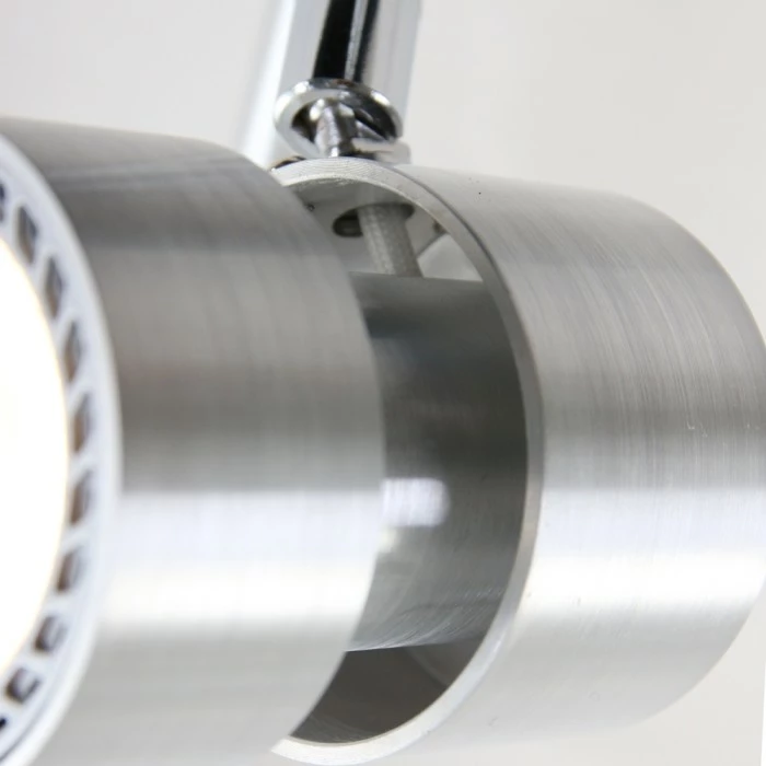 Steinhauer Natasja Deckenleuchte LED Edelstahl, 4-flammig – Bild 5