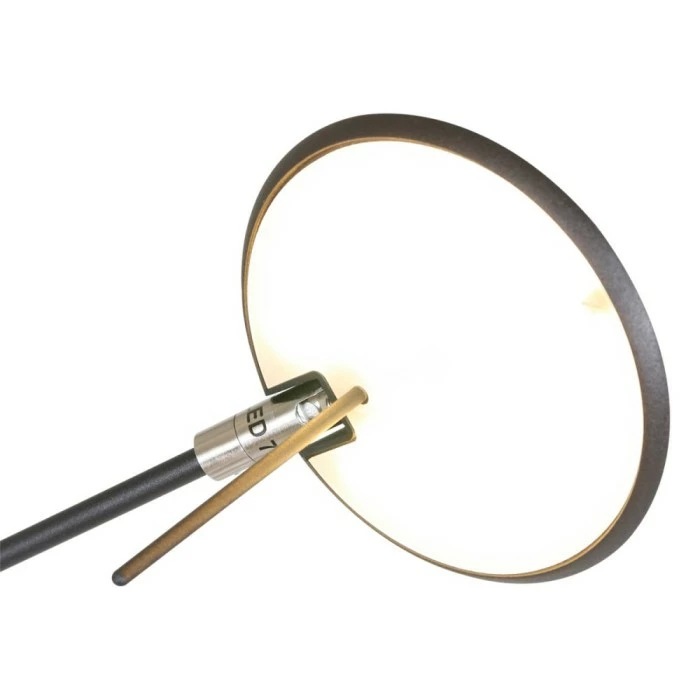 Steinhauer Zodiac Deckenfluter LED Schwarz, 2-flammig – Bild 4