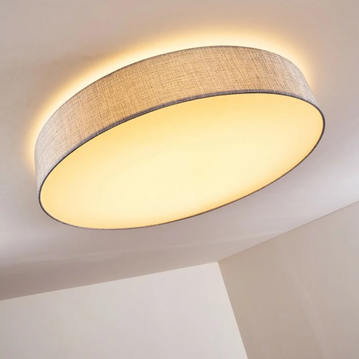 Hofstein Tallaboa Deckenleuchte LED Weiß, 1-flammig, Fernbedienung – Bild 13