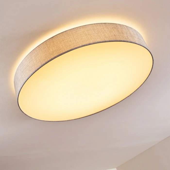 Hofstein Tallaboa Deckenleuchte LED Weiß, 1-flammig, Fernbedienung – Bild 8