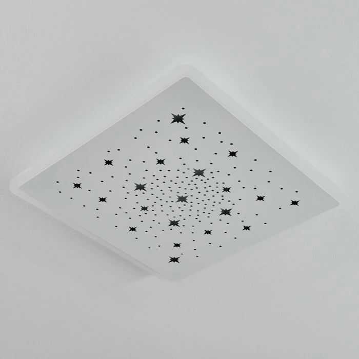 Hofstein Telsen Deckenpanel LED Weiß, 2-flammig, Fernbedienung, Farbwechsler – Bild 8