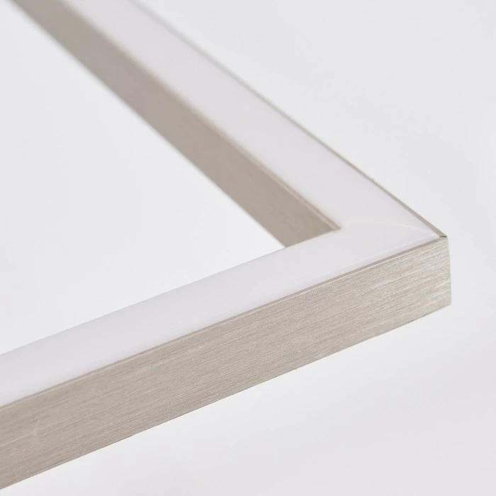 Hofstein Torres Deckenleuchte LED Nickel-Matt, 2-flammig, Fernbedienung – Bild 3