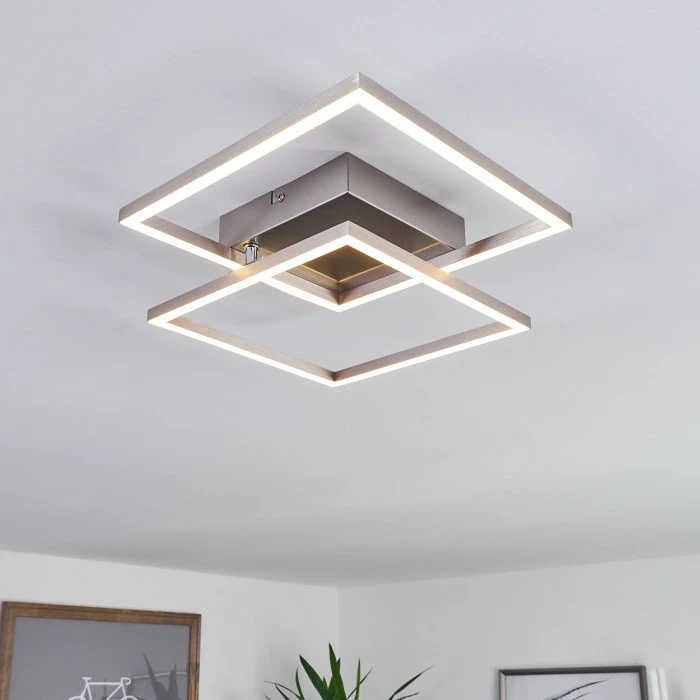 Hofstein Torres Deckenleuchte LED Weiß, 2-flammig – Bild 11