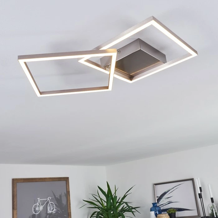 Hofstein Torres Deckenleuchte LED Weiß, 2-flammig – Bild 7