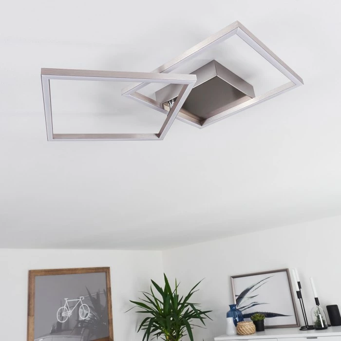 Hofstein Torres Deckenleuchte LED Weiß, 2-flammig – Bild 10