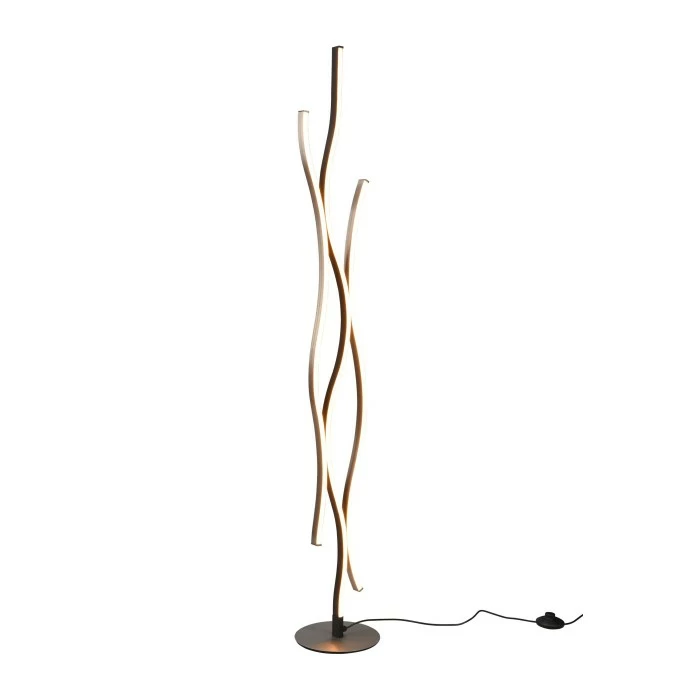 Trio Leuchten Trio Blaze Stehleuchte LED Aluminium, 1-flammig – Bild 3