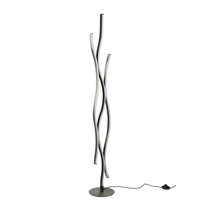 Trio Leuchten Trio Blaze Stehleuchte LED Aluminium, 1-flammig – Bild 4