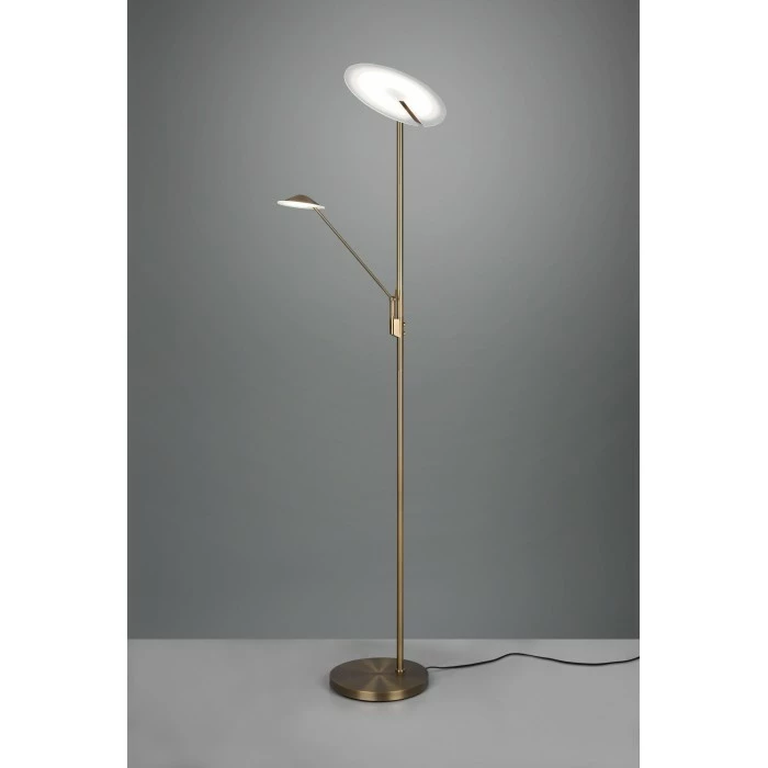 Trio Leuchten Trio Brantford Deckenfluter LED Altmessing, 1-flammig – Bild 5