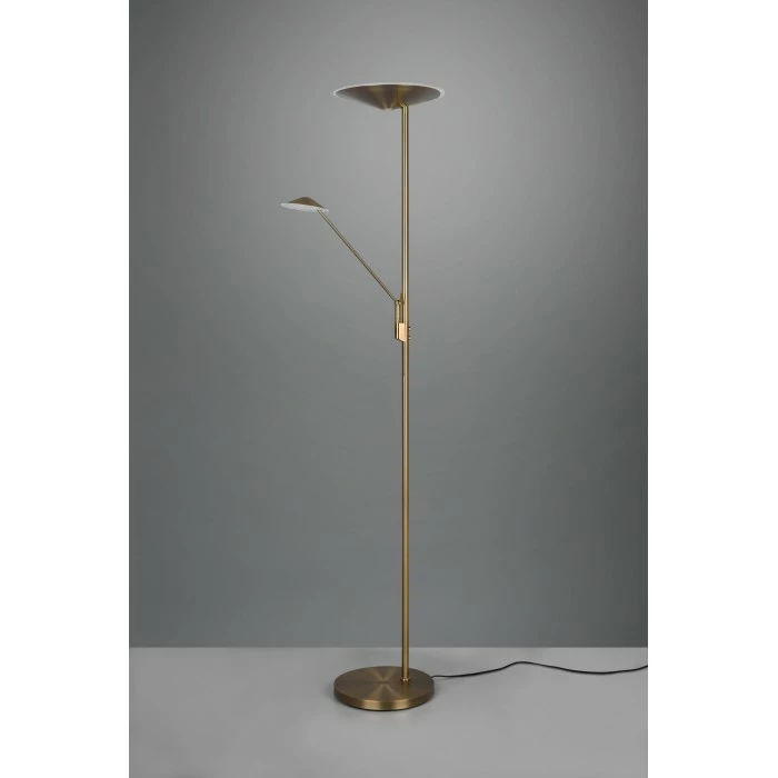 Trio Leuchten Trio Brantford Deckenfluter LED Altmessing, 1-flammig – Bild 6