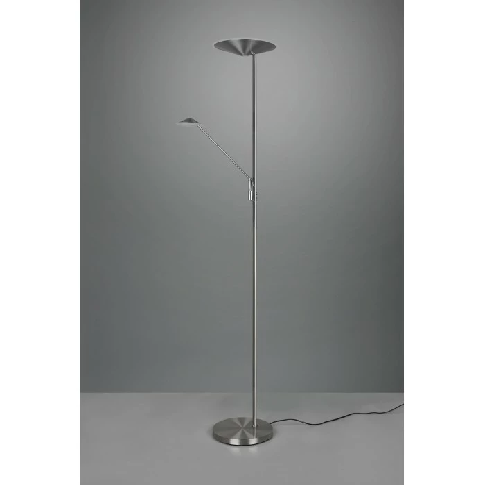 Trio Leuchten Trio Brantford Deckenfluter LED Nickel-Matt, 1-flammig – Bild 6