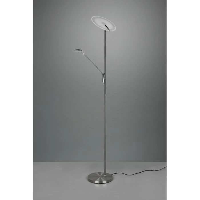 Trio Leuchten Trio Brantford Deckenfluter LED Nickel-Matt, 1-flammig – Bild 7