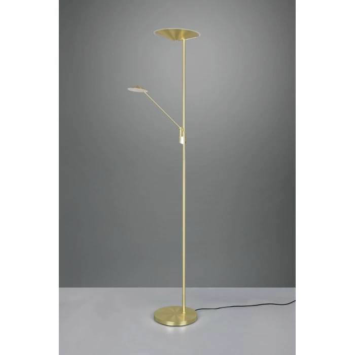 Trio Leuchten Trio Brantford Deckenfluter LED Messing, 1-flammig – Bild 6