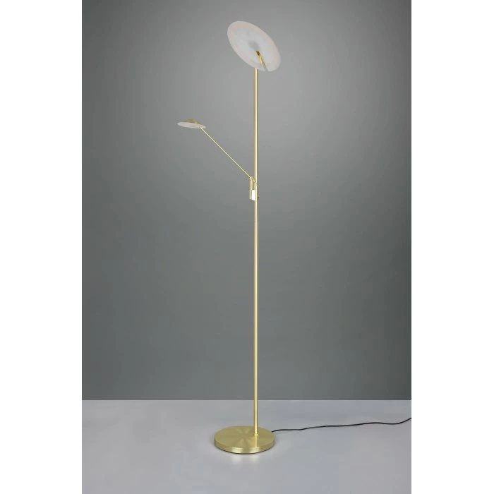 Trio Leuchten Trio Brantford Deckenfluter LED Messing, 1-flammig – Bild 7