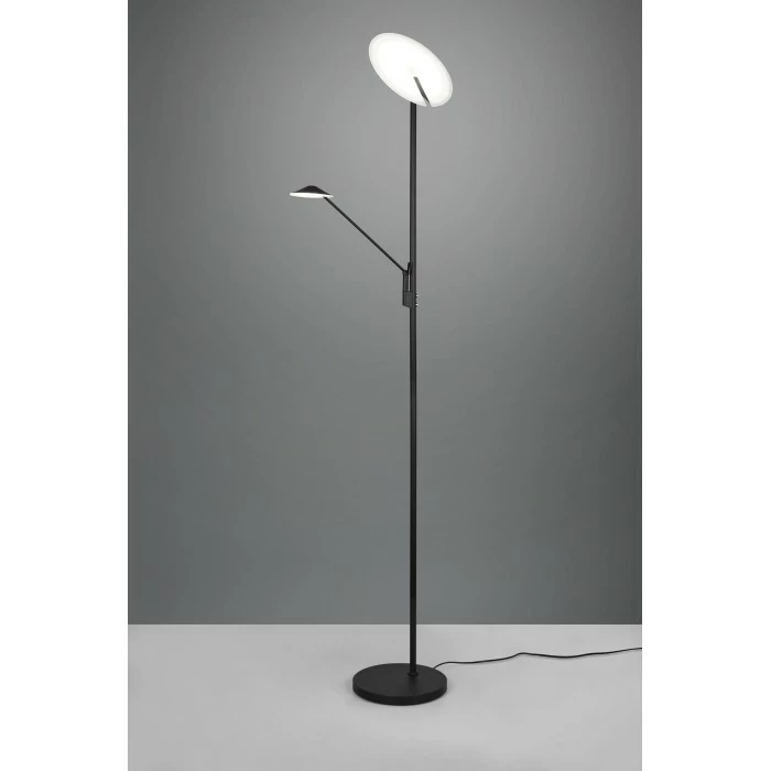 Trio Leuchten Trio Brantford Deckenfluter LED Schwarz, 1-flammig – Bild 5