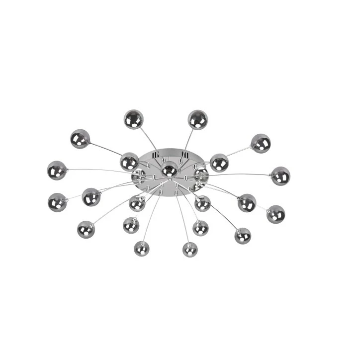 Trio Leuchten Trio Bullet Deckenleuchte LED Chrom, 21-flammig – Bild 4