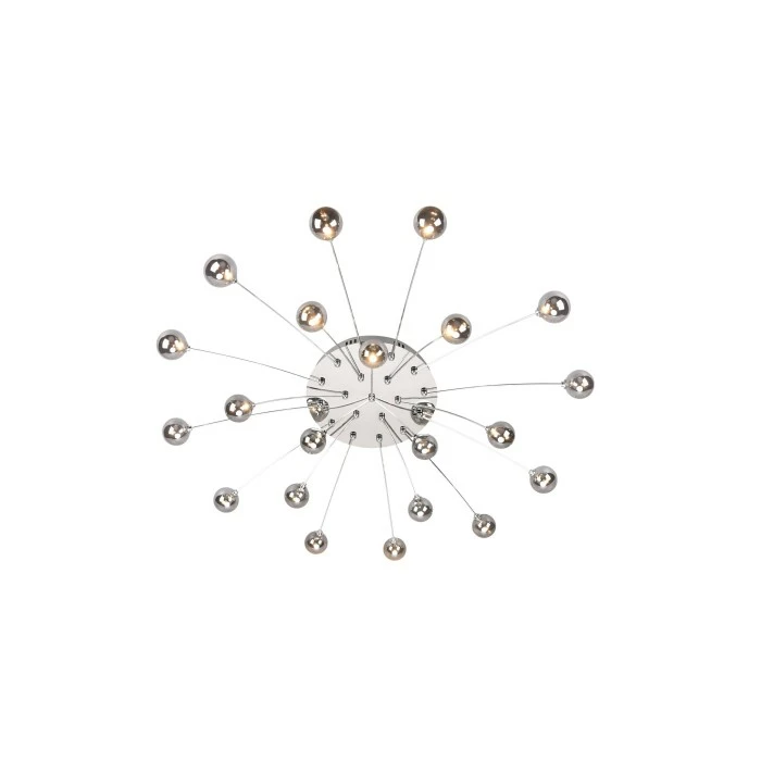 Trio Leuchten Trio Bullet Deckenleuchte LED Chrom, 21-flammig – Bild 5