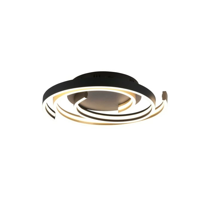 Trio Leuchten Trio Caya Deckenleuchte LED Messing, Schwarz, 1-flammig – Bild 3