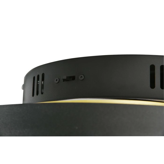 Trio Leuchten Trio Caya Deckenleuchte LED Messing, Schwarz, 1-flammig – Bild 5