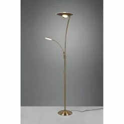 Trio Leuchten Trio Granby Deckenfluter LED Altmessing, 1-flammig