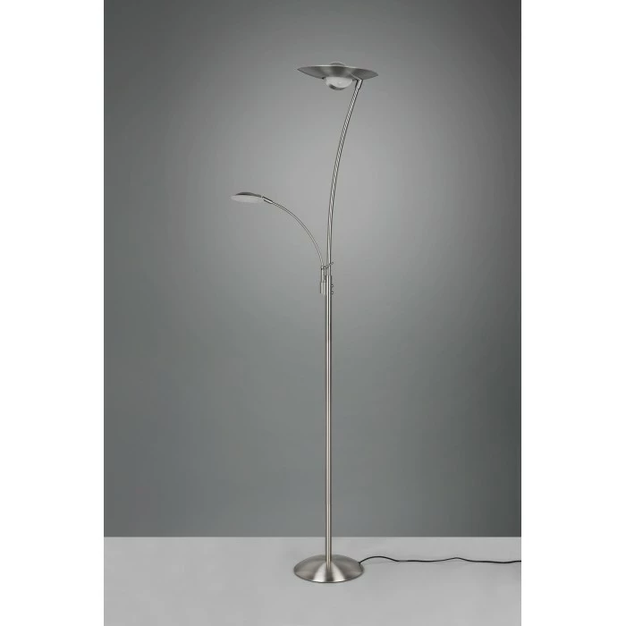 Trio Leuchten Trio Granby Deckenfluter LED Nickel-Matt, 1-flammig – Bild 6