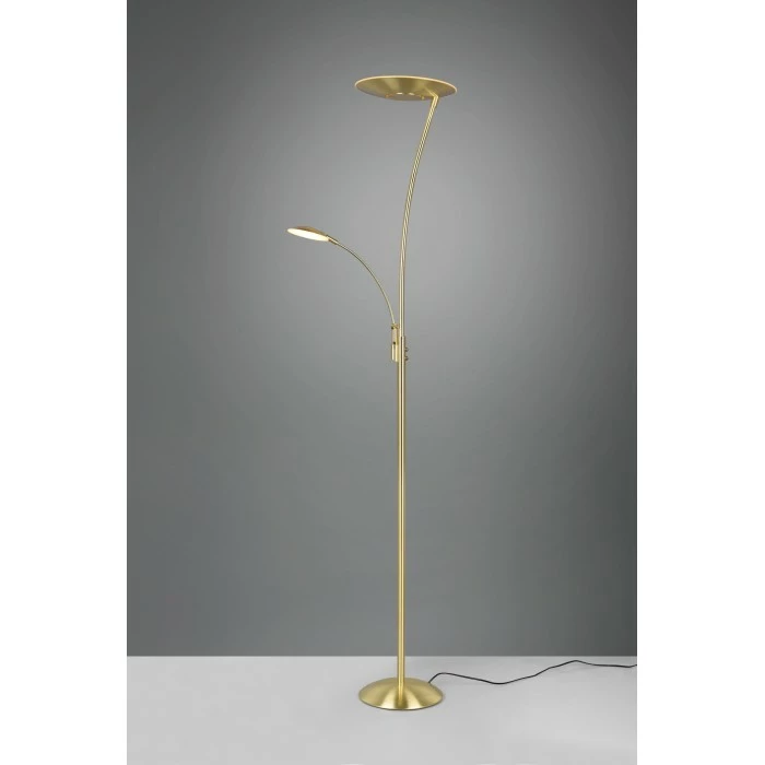 Trio Leuchten Trio Granby Deckenfluter LED Messing, 1-flammig – Bild 2