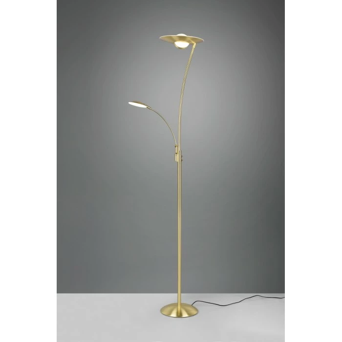 Trio Leuchten Trio Granby Deckenfluter LED Messing, 1-flammig – Bild 4