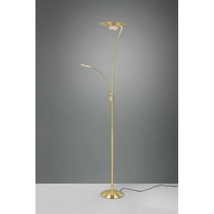 Trio Leuchten Trio Granby Deckenfluter LED Messing, 1-flammig – Bild 6