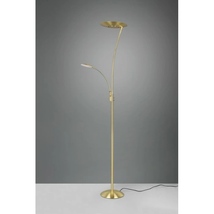 Trio Leuchten Trio Granby Deckenfluter LED Messing, 1-flammig – Bild 7