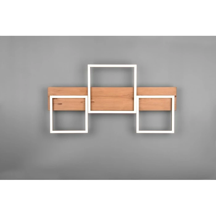 Trio Leuchten Trio Harper Deckenleuchte LED Schwarz, Weiß, Naturfarben, 1-flammig – Bild 10