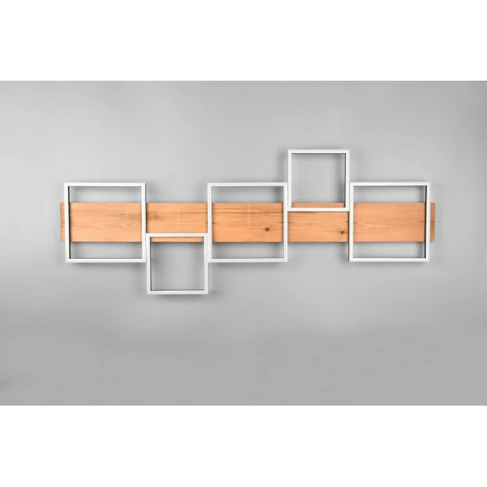 Trio Leuchten Trio Harper Deckenleuchte LED Schwarz, Weiß, Naturfarben, 1-flammig – Bild 3