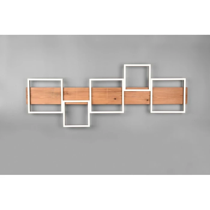 Trio Leuchten Trio Harper Deckenleuchte LED Schwarz, Weiß, Naturfarben, 1-flammig – Bild 10