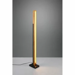 Trio Leuchten Trio Kerala Stehleuchte LED Schwarz, 1-flammig