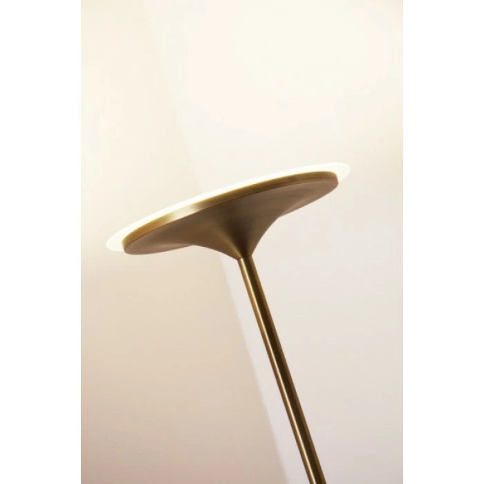 Trio Leuchten ARANGO Deckenfluter LED Messing, 1-flammig – Bild 2