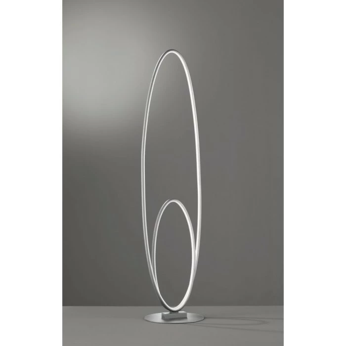 Trio Leuchten AVUS Stehleuchte LED Nickel-Matt, 1-flammig – Bild 2