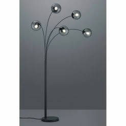 Trio Leuchten Balini Stehleuchte LED Anthrazit, 5-flammig