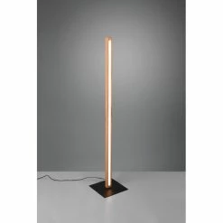 Trio Leuchten Bellari Stehleuchte LED Holz hell, 1-flammig