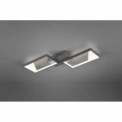 Trio Leuchten Cafu Deckenleuchte LED Anthrazit, 1-flammig