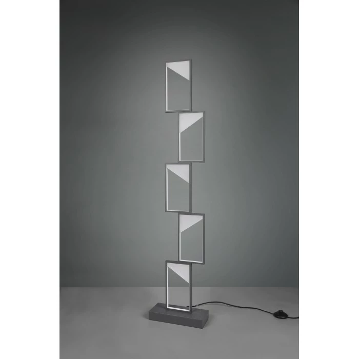 Trio Leuchten Cafu Stehleuchte LED Anthrazit, 1-flammig – Bild 2