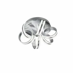 Trio Leuchten CARRERA Deckenleuchte LED Aluminium, 1-flammig