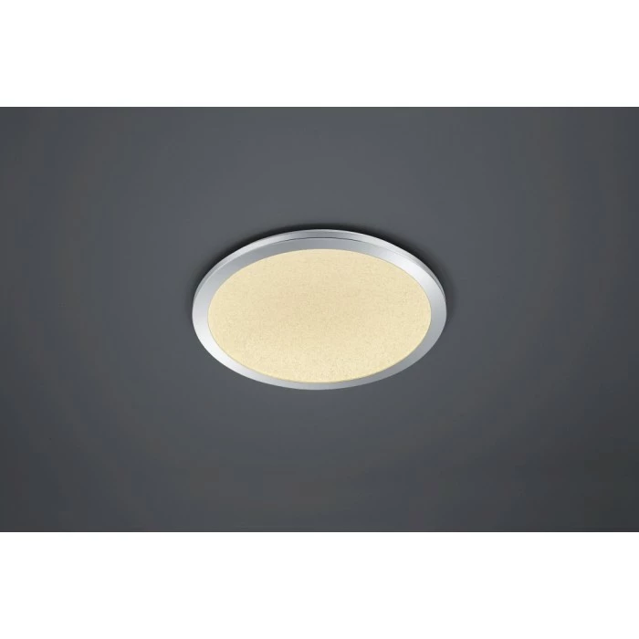 Trio Leuchten CESAR Deckenleuchte LED Chrom, 1-flammig