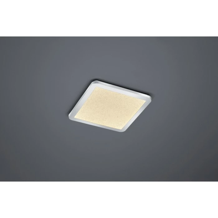 Trio Leuchten CESAR Deckenleuchte LED Chrom, 1-flammig